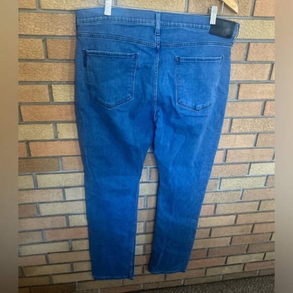 Paige Federal Jeans Men's Size 36 Blue Straight Slim Leg Stretch Denim - Picture 5 of 7